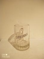 Oud emaille bierglas Sezoens, Verzamelen, Ophalen of Verzenden, Zo goed als nieuw, Glas of Glazen, Overige merken