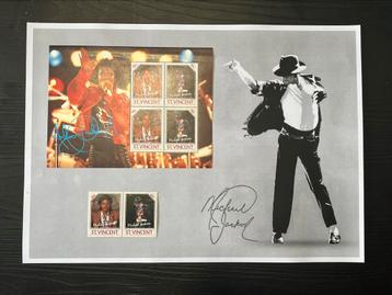 Michael Jackson Postzegels – St. Vincent (zeldzaam!) beschikbaar voor biedingen