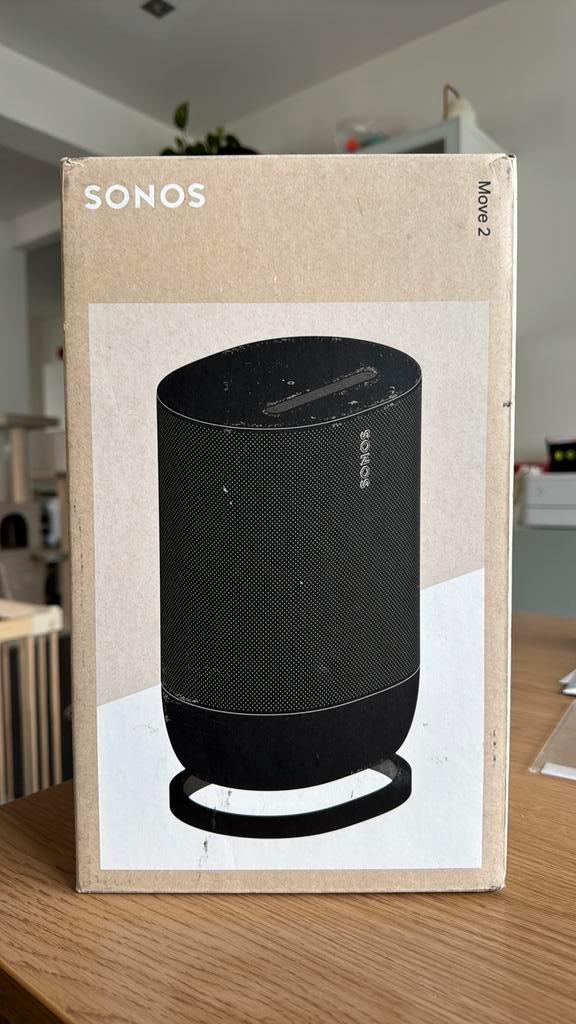[NIEUW] Sonos Move 2 - Zwart, TV, Hi-fi & Vidéo, Enceintes, Neuf, Haut-parleur central, Moins de 60 watts, Sorento, Enlèvement ou Envoi