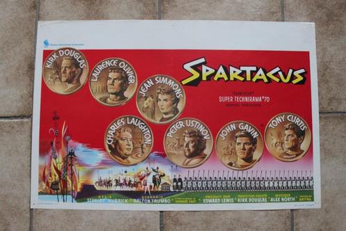 filmaffiche Spartacus Stanley Kubrick filmposter, Verzamelen, Posters, Zo goed als nieuw, Film en Tv, A1 t/m A3, Rechthoekig Liggend