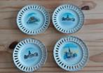 4 vintage souvenierborden van Brussel, Ophalen of Verzenden, Zo goed als nieuw