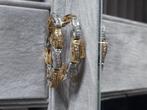 Bracelet en or 18 carats et diamants, Bijoux, Sacs & Beauté, Comme neuf, Avec pierre précieuse, Or, Enlèvement ou Envoi