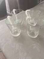 4 Thee glazen, Huis en Inrichting, Keuken | Servies, Ophalen, Nieuw, Kop(pen) en/of Schotel(s)