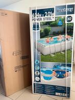 PISCINE BESTWAY POWER STEEL 404X201X100CM, Ophalen, Nieuw, Rechthoekig