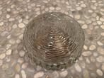 plafondlamp vintage, Huis en Inrichting, Ophalen of Verzenden, Gebruikt, Glas, Retro - vintage