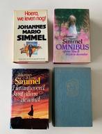 4 x Johannes Mario Simmel, hardcover met stofomslag Hoera, w, Enlèvement ou Envoi, Utilisé