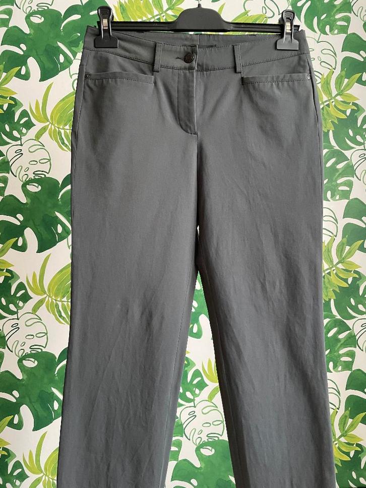 NIEUW lange broek grijs Cambio 36, Kleding | Dames, Broeken en Pantalons, Nieuw, Maat 36 (S), Grijs, Lang, Verzenden