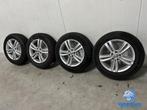 6-7mm! VW Tiguan 17 inch velgen 5x112 winterbanden 215/65R17, Auto-onderdelen, Banden en Velgen, 17 inch, Personenwagen, Gebruikt