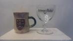 Abbaye 'd Aulne bierglas + bierpot, Verzamelen, Ophalen of Verzenden, Zo goed als nieuw, Glas of Glazen, Overige merken