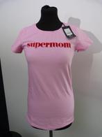 Supermom - roze t-shirt - Nieuw, Ophalen of Verzenden, Zo goed als nieuw, Roze