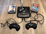 Sega Mega Drive 2 + spellen (Mortal Kombat, Sonic 1 en 2), Games en Spelcomputers, Ophalen, Zo goed als nieuw, Mega Drive