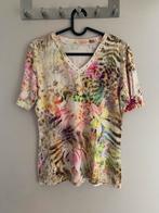 Leuk t shirt met bloemenprint, Overige kleuren, Ophalen of Verzenden, Zo goed als nieuw, Korte mouw