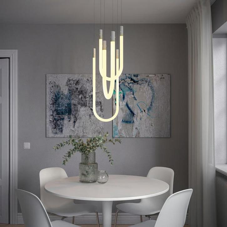 3x IKEA VARMBLIXT LED lamp – Design Sabine Marcelis, Huis en Inrichting, Lampen | Hanglampen, Nieuw, Minder dan 50 cm, Ophalen