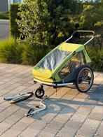 Fietskar Croozer For 2 Kids, hele mooie staat! Geen scheuren, Fietsen en Brommers, Fietsaccessoires | Aanhangwagens en Karren