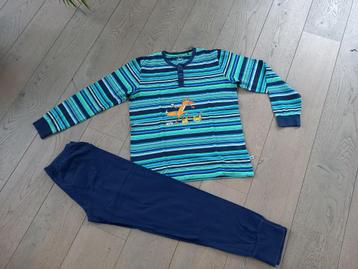 maat 152 : pyjama Woody blauw nieuwstaat beschikbaar voor biedingen