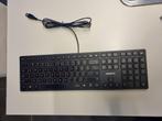 CHERRY KC6000 Slim QWERTY mechanisch toetsenbord zwart, Bedraad, Cherry, Multimediatoetsen, Zo goed als nieuw