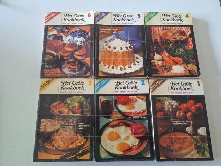Serie het Grote kookboek, Boeken, Kookboeken, Ophalen