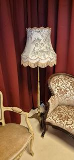 Staande lamp en Tafellamp, Huis en Inrichting, Lampen | Vloerlampen, Ophalen, Gebruikt, Vintage, Minder dan 100 cm