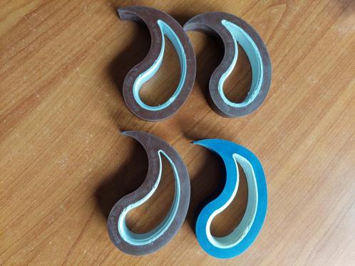 Stoppy deur- of raamstopper in rubber 4 stuks, Huis en Inrichting, Woonaccessoires | Deurstoppers, Zo goed als nieuw, Binnen, Buiten