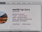 I MAC A1418 I5  SSD 480 GB, 512 GB, IMac, 2 tot 3 Ghz, 8 GB