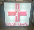 Vintage lichtbord kinesitherapie, Verzamelen, Merken en Reclamevoorwerpen, Ophalen, Gebruikt