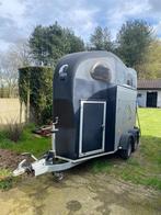 TE HUUR: 1,5 paards trailer, Dieren en Toebehoren, Ophalen, Zo goed als nieuw, Aluminium, 1½-paards trailer