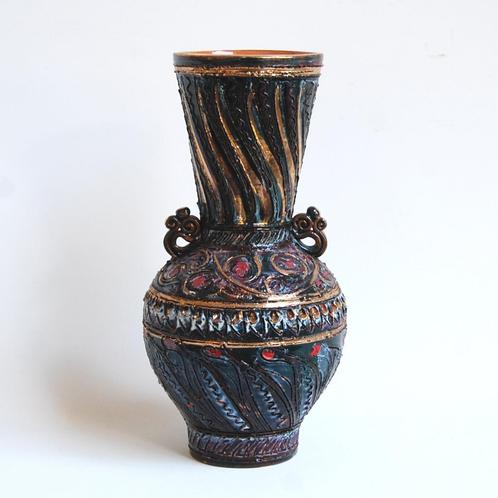 Vase vintage en céramique - Maitrise de Nimy, Antiquités & Art, Antiquités | Vases, Enlèvement ou Envoi