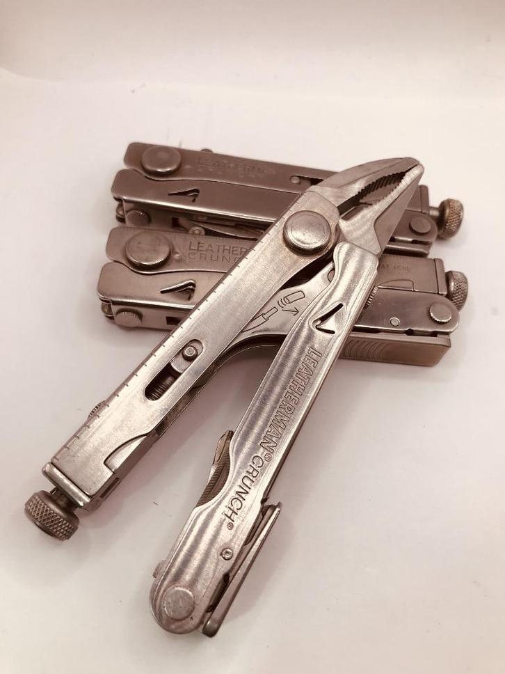 Rare Vintage Leatherman CRUNCH Multitool USED, Caravans en Kamperen, Kampeergereedschap, Gebruikt, Verzenden