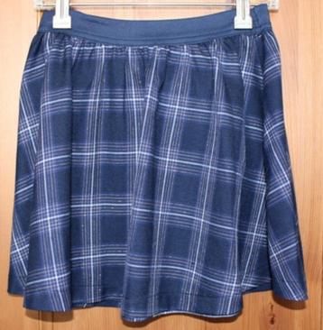  Stijlvol donkerblauw tartan rokje – Lisa Rose – maat 128  beschikbaar voor biedingen