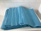 12 stuks placemats Rib Turqoise., Ophalen of Verzenden, Placemat