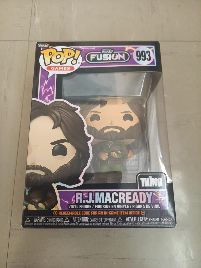 Funko Pop R.J Macready The Thing 993, Ophalen, Nieuw, Fantasy