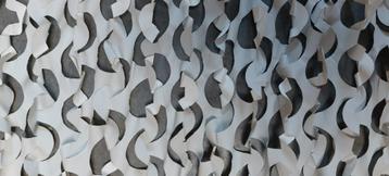 3D Urban camouflagenet wit beschikbaar voor biedingen