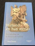 Nieuw ‘Historici en hun metier’, inleiding tot hist.kritiek, Boeken, Ophalen of Verzenden, Nieuw, Hoger Onderwijs, Marc Boone