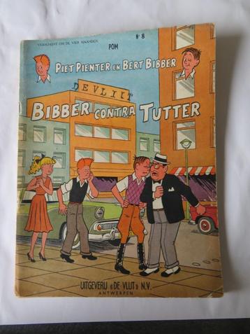 Piet Pienter en Bert Bibber nr 8 Bibber contra Tutter 1 druk