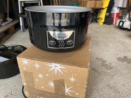 CrockPot digitale slowcooker, Elektronische apparatuur, Slowcookers, Gebruikt, Vaatwasmachinebestendig, Ophalen of Verzenden