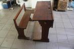 Bureau d'école ancien, Antiquités & Art, Antiquités | Meubles | Tables, Enlèvement