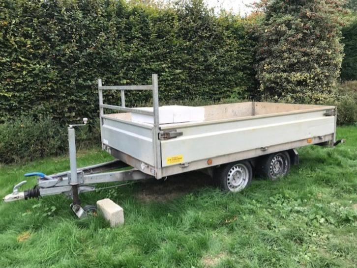 Remork Hapert   2000kg  :  btw aftrekbaar, Auto diversen, Aanhangers en Bagagewagens, Gebruikt, Ophalen of Verzenden