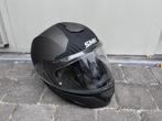 Donkergrijze systeemhelm SMK - maat S, Motoren, Systeemhelm, Dames, S, Tweedehands