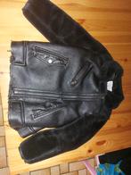 Stoere zwarte jas voor meisjes 116-122, Utilisé, Zara, Enlèvement, Fille