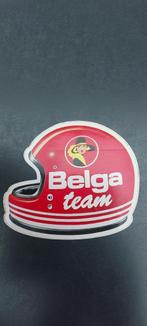 Sticker autocollant Rally Belga Team helm vintage, Enlèvement ou Envoi, Utilisé