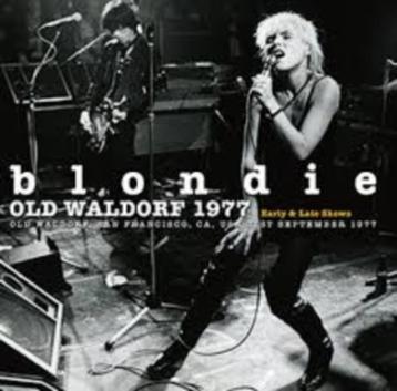 2 CD's BLONDIE - Live Old Waldorf 1977 beschikbaar voor biedingen