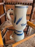 Cruche à bière Vieux Temps en porcelaine de Delft, Verzamelen, Biermerken, Ophalen of Verzenden, Zo goed als nieuw, Overige typen