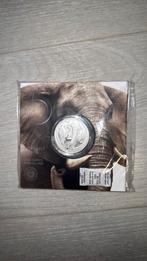 1oz zilver The Big 5 elephant, Enlèvement