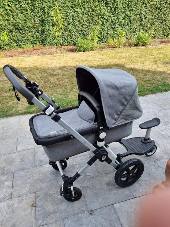 Bugaboo wieg en buggy, Kinderen en Baby's, Kinderwagens en Combinaties, Gebruikt, Kinderwagen, Bugaboo, Met reiswieg, Verstelbare duwstang