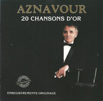 CD * AZNAVOUR - 20 CHANSONS D'OR beschikbaar voor biedingen
