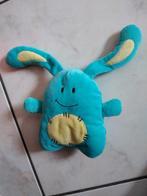 knuffel nicotoy blauw konijn(doos 51), Ophalen of Verzenden, Nieuw, Konijn