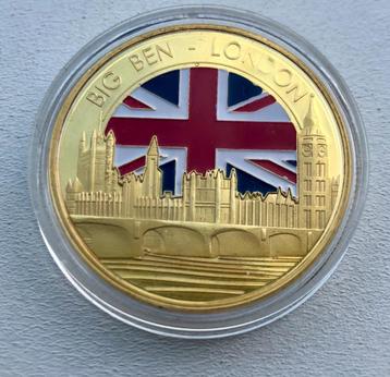Pièce big ben londres version gold, Enlèvement ou Envoi