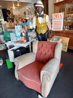 Retro zetel sofa fauteuil vintage fifties design, Huis en Inrichting, Fauteuils, Gebruikt, Ophalen of Verzenden