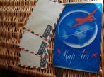 Retro/Vintage briefpapier envelop by air mail - par avion, Verzamelen, Gelopen, Ophalen