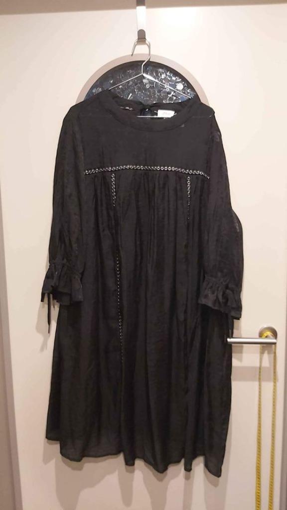 S. Oliver, losse wijde jurk, mt 46, gevoerd, feestelijk, Kleding | Dames, Jurken, Zo goed als nieuw, Maat 46/48 (XL) of groter